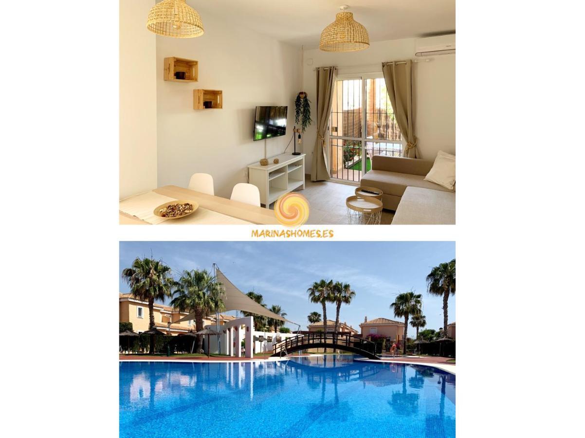 Marinas Sol - Tu Hogar Con Jardin Privado! Apartment เบรา ภายนอก รูปภาพ